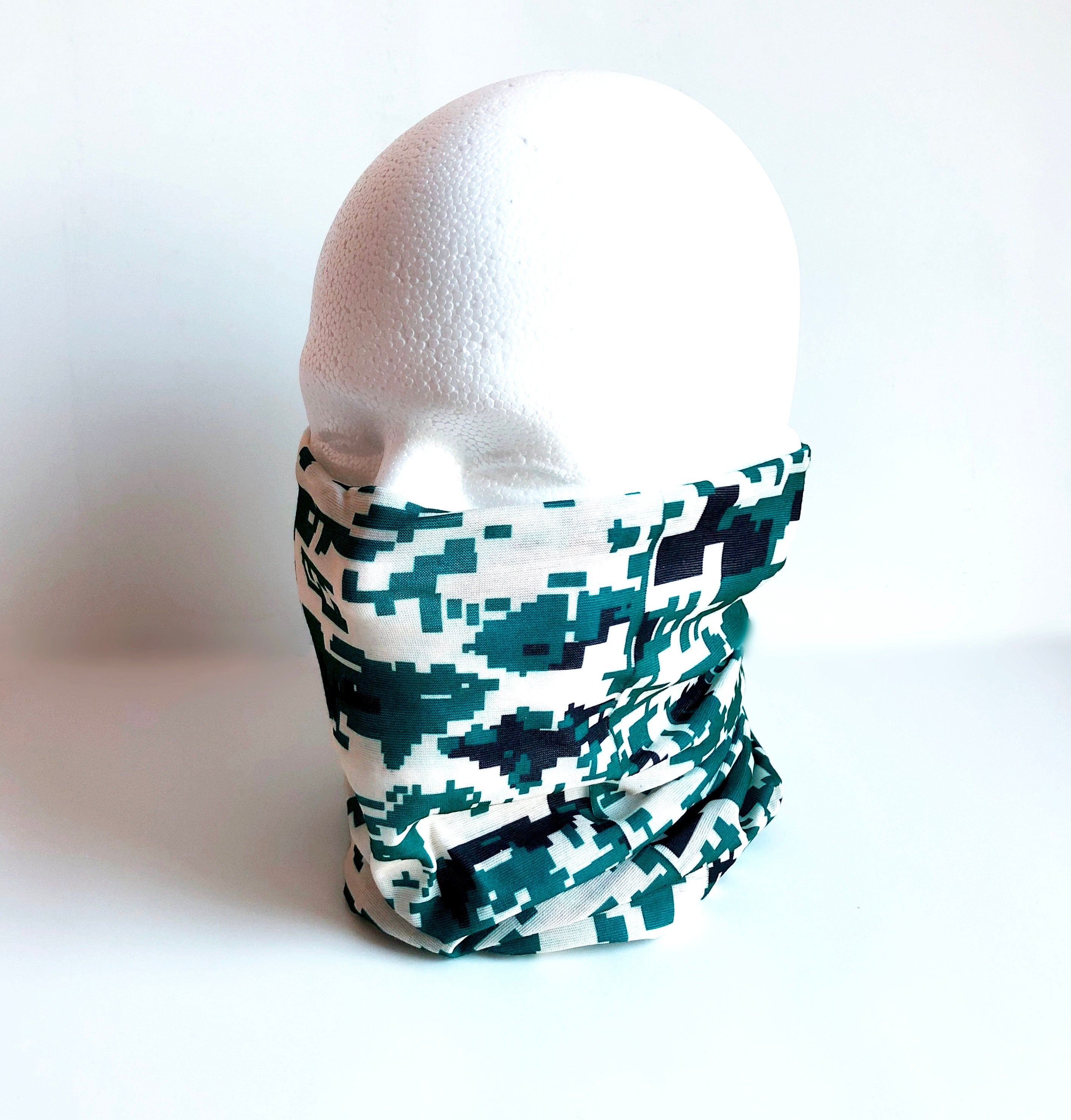 Camo Face Mask Scarf New Multi Functional Seamless Protective Covering Elastic Print Neck Gaiter Bandana Breathable Balaclava Head Wear N81